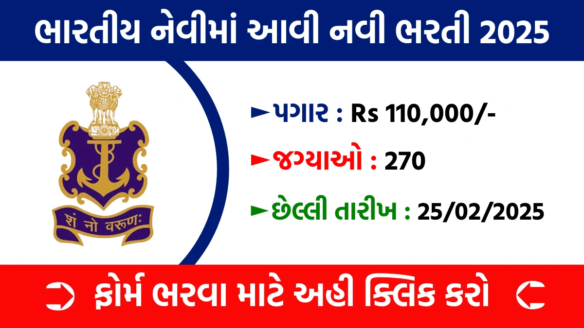 Indian Navy Recruitment 2025