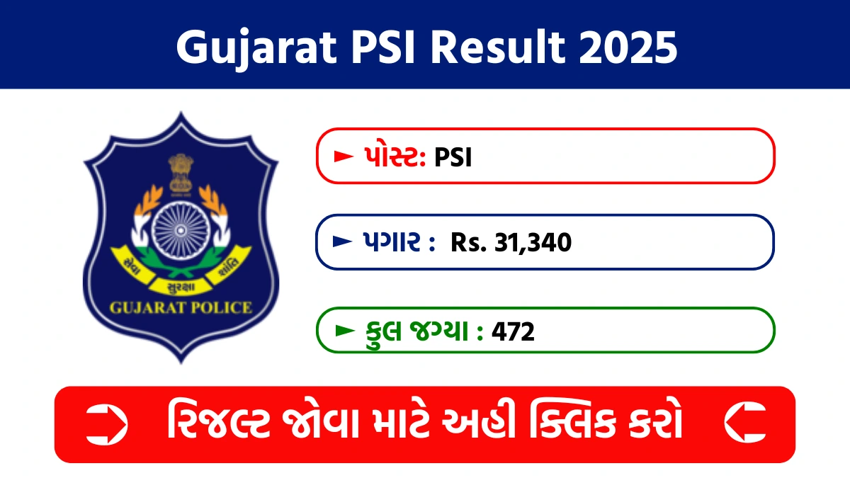 GPRB PSI Result 2025